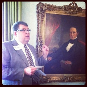 DiPhi's Willie Person Mangum Portrait is discussed by Carolina Inn Historian Dr. Ken Zogry